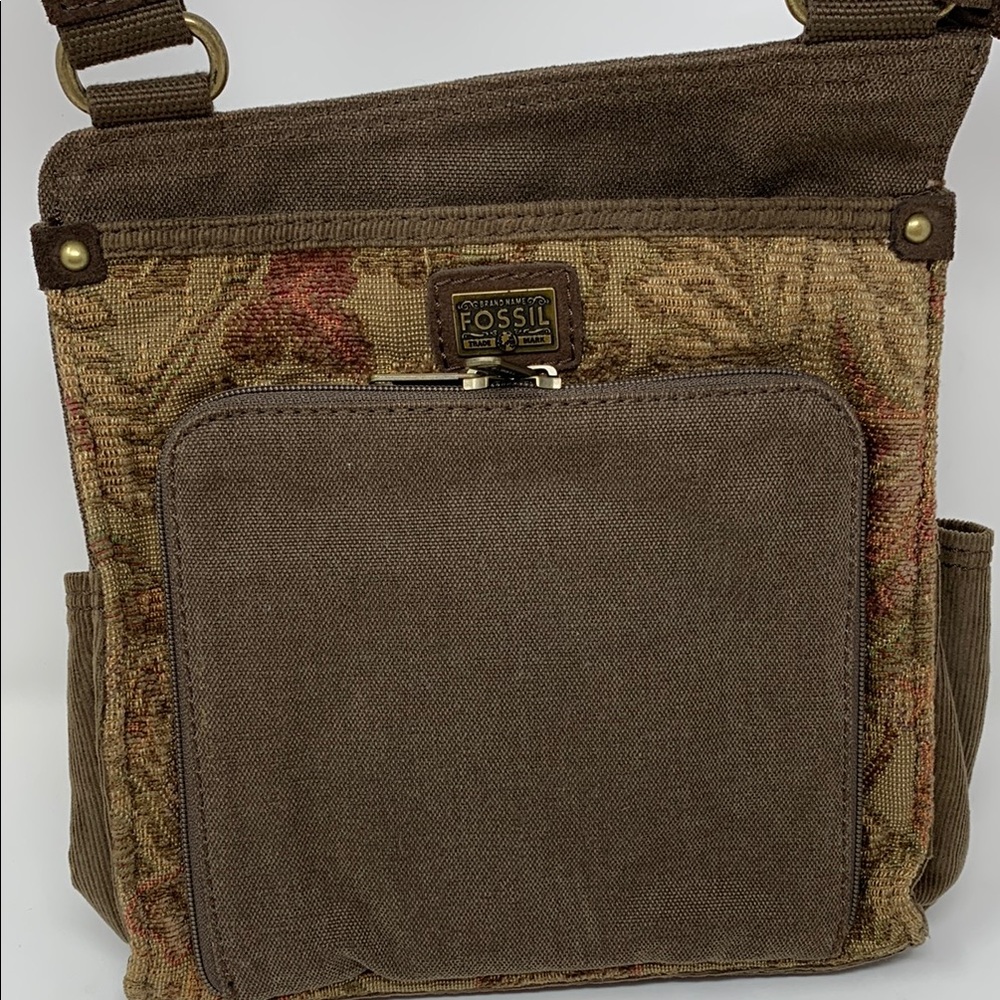 Fossil Brown Crossbody Bag
